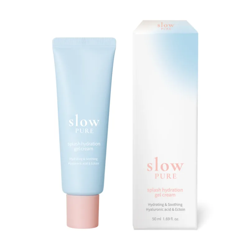 Crema tip gel cu efect hidratant si calmant, 50ml, Slowpure — preț și oferte