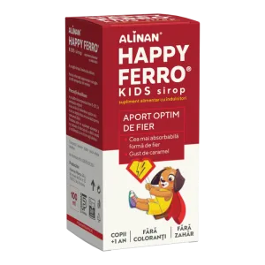 Alinan Sirop Happy Ferro, 100ml, Fiterman