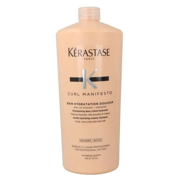 Sampon Bain Hydratation Douceur Curl Manifesto, 1000ml, Kérastase — preț și oferte