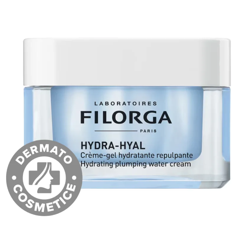 Gel-crema pentru hidratare cu acid hialuronic Hydra-Hyal, 50ml, Filorga — preț și oferte