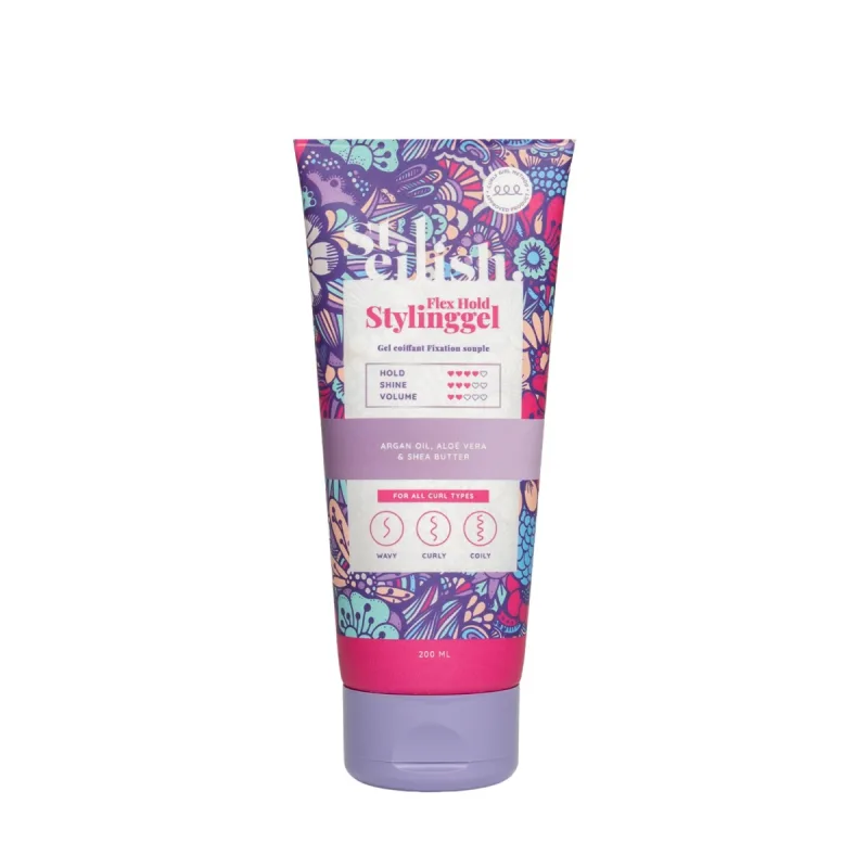 Gel cu fixare medie pentru parul cret Flex Hold, 200ml, Steilish — preț și oferte