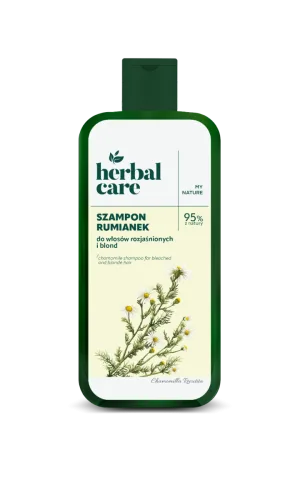 Sampon cu extract de musetel pentru par decolorat sau blond Herbal Care, 330ml, Farmona