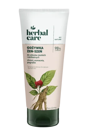 Balsam cu extract de ginseng pentru par fin si subtire Herbal Care, 200ml, Farmona
