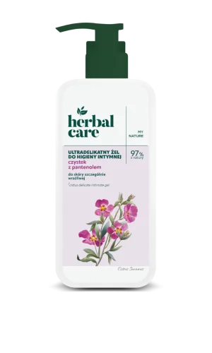 Gel intim delicat cu extract de cistus si pantenol Herbal Care, 330ml, Farmona