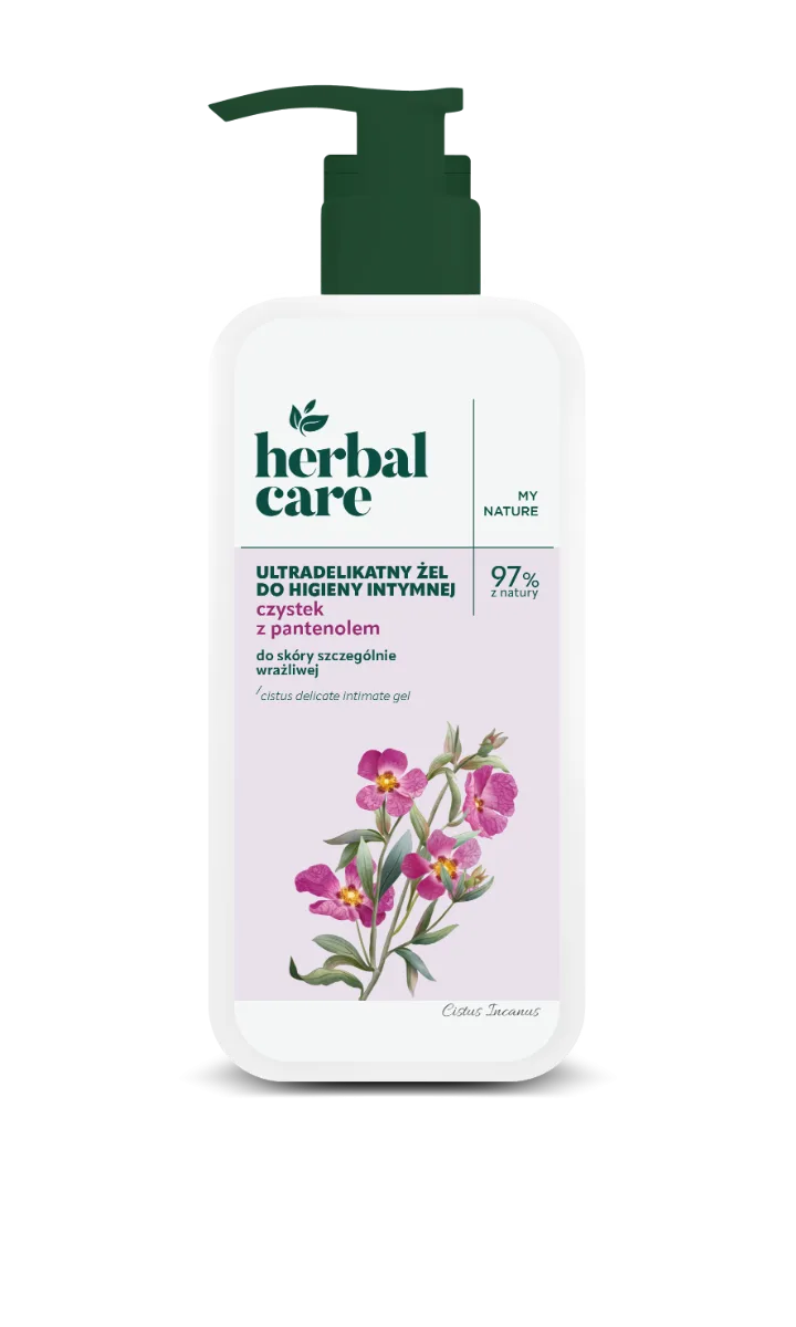 Gel intim delicat cu extract de cistus si pantenol Herbal Care, 330ml, Farmona — preț și oferte