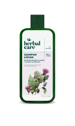 Sampon cu extract de brusture pentru par gras la radacina si uscat la vafuri, 330ml, Farmona