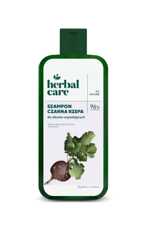 Sampon cu extract de ridiche neagra pentru par cu tendinta de cadere Herbal Care, 330ml, Farmona