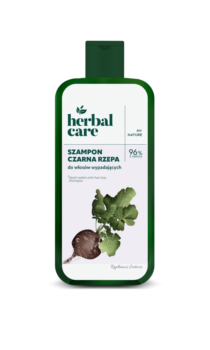 Sampon cu extract de ridiche neagra pentru par cu tendinta de cadere Herbal Care, 330ml, Farmona — preț și oferte