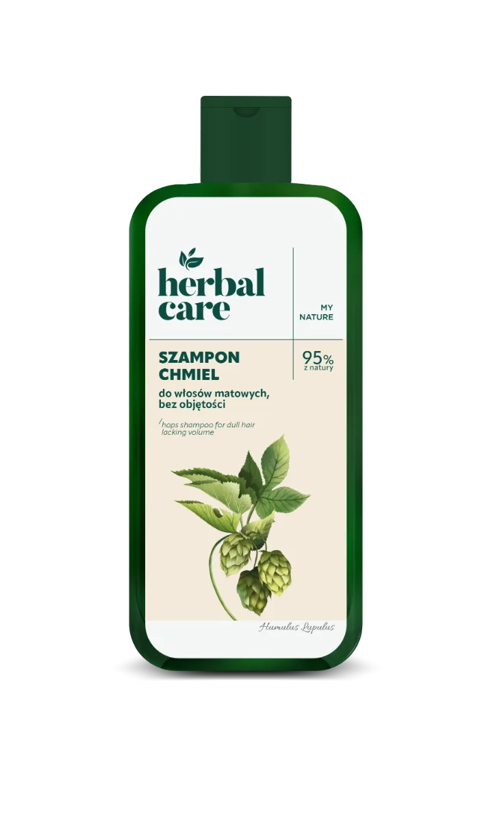 Sampon cu extract de hamei pentru par tern si lipsit de volum Herbal Care, 330ml, Farmona — preț și oferte