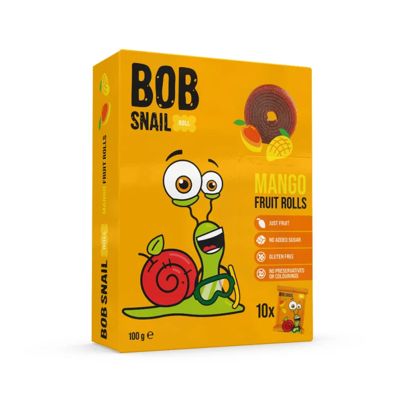 Rulou din mango, 100g, Bob Snail — preț și oferte