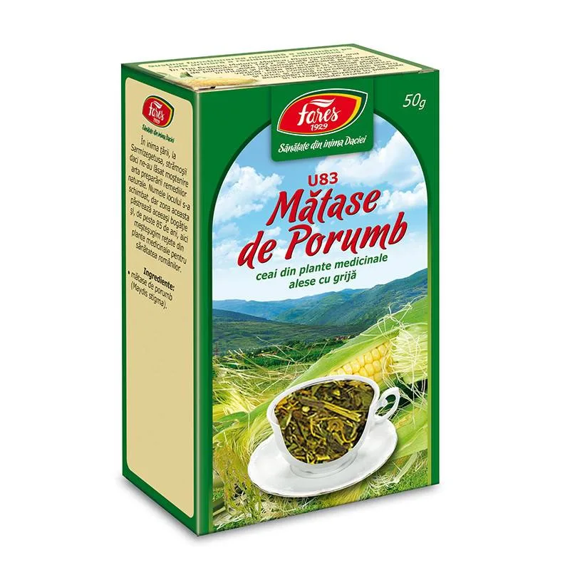 Ceai matase porumb, 50g, Fares — preț și oferte