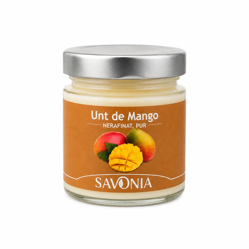 Unt de Mango presat la rece, 200ml, Savonia — preț și oferte