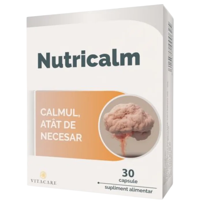 Nutricalm, 30 capsule, Vitacare — preț și oferte