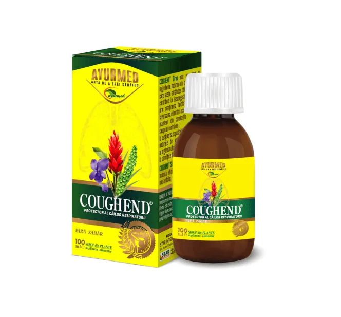 Coughend sirop fara zahar 100 ml Star Intermed — preț și oferte