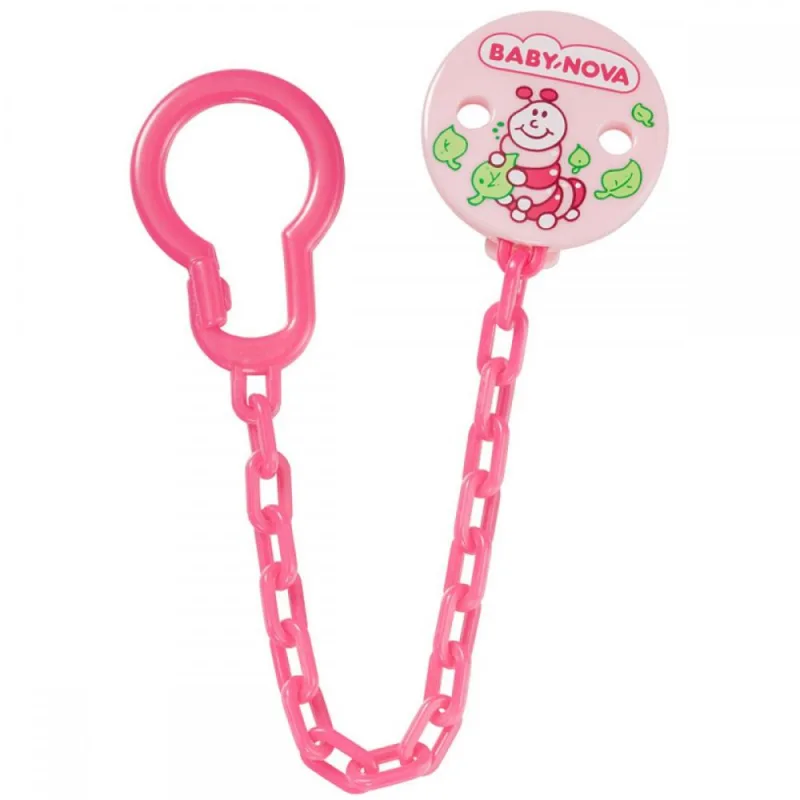 Baby Nova 34133 Lant colorat pentru suzeta clips decorat — preț și oferte