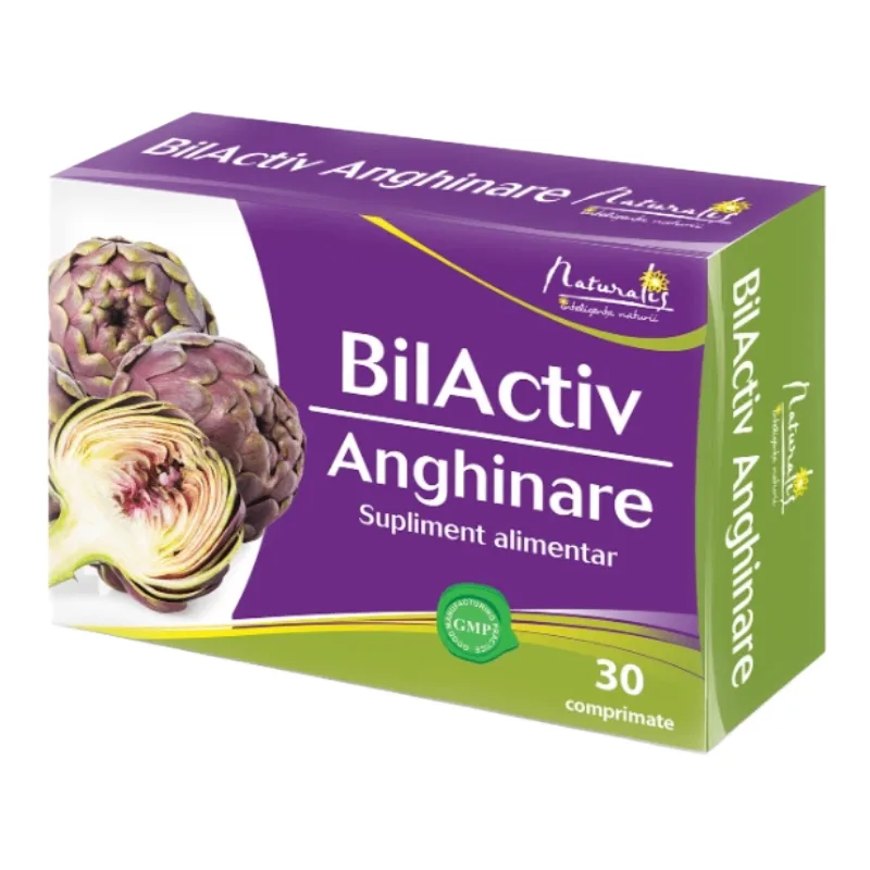 BilActiv Anghinare, 30 comprimate, Naturalis — preț și oferte