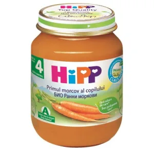 Hipp Piure Primul Morcov al copilului 4+ luni 125 g