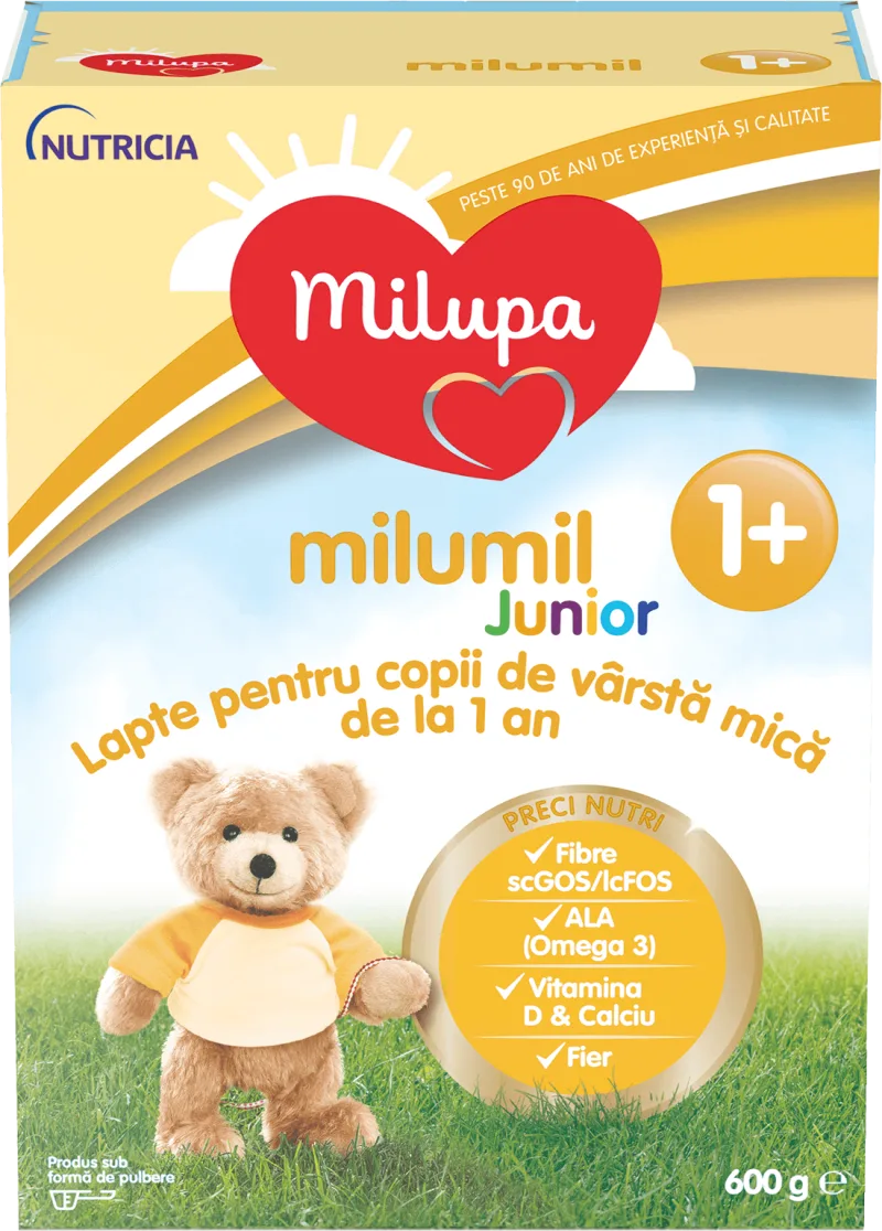 Milupa Milumil Junior 1+ 600 g — preț și oferte