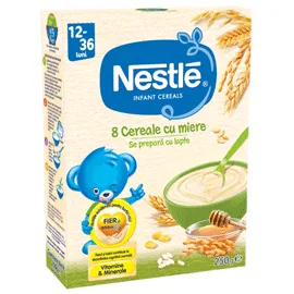 Nestle 8 Cereale cu Miere 12-36 luni 250 g
