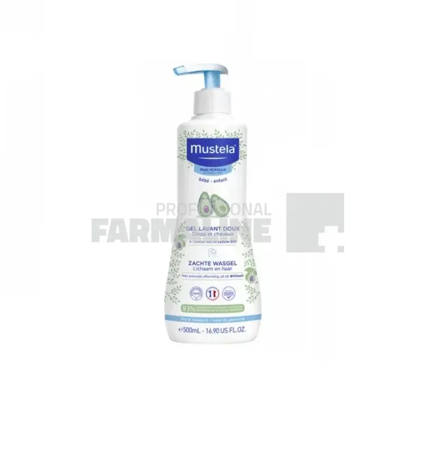 Mustela Gel de curatare 2 in 1 par si corp 500 ml — preț și oferte