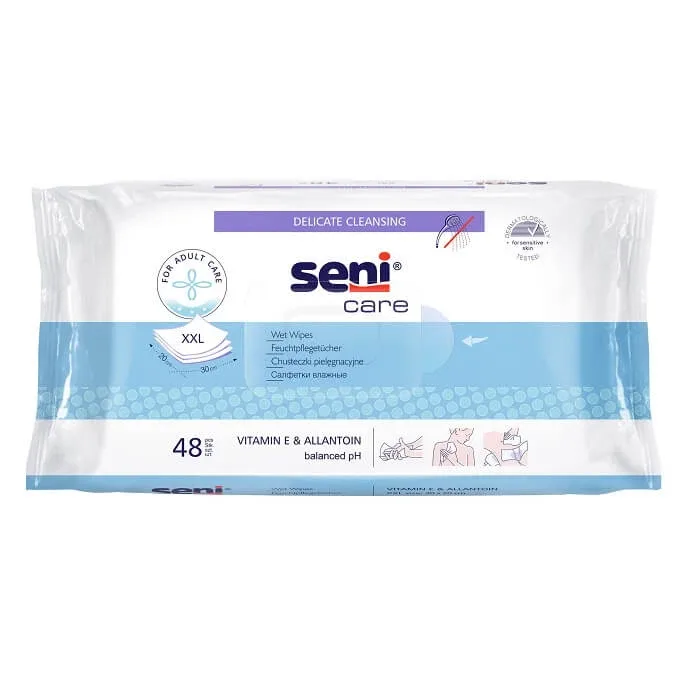 Şerveţelele umede, 48 bucati, Seni Care — preț și oferte