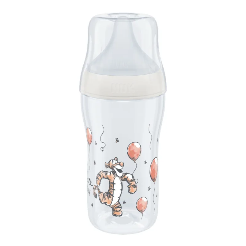 Biberon Perfect Match, Tiger, tetina marimea M, 260ml, Nuk — preț și oferte