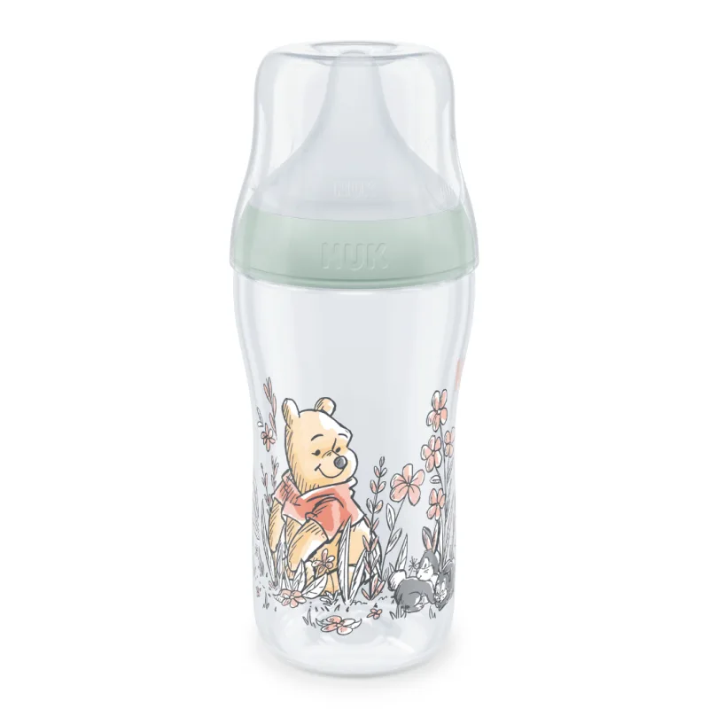 Biberon Perfect Match, Winnie the Pooh, tetina marimea M, 260ml, Nuk — preț și oferte
