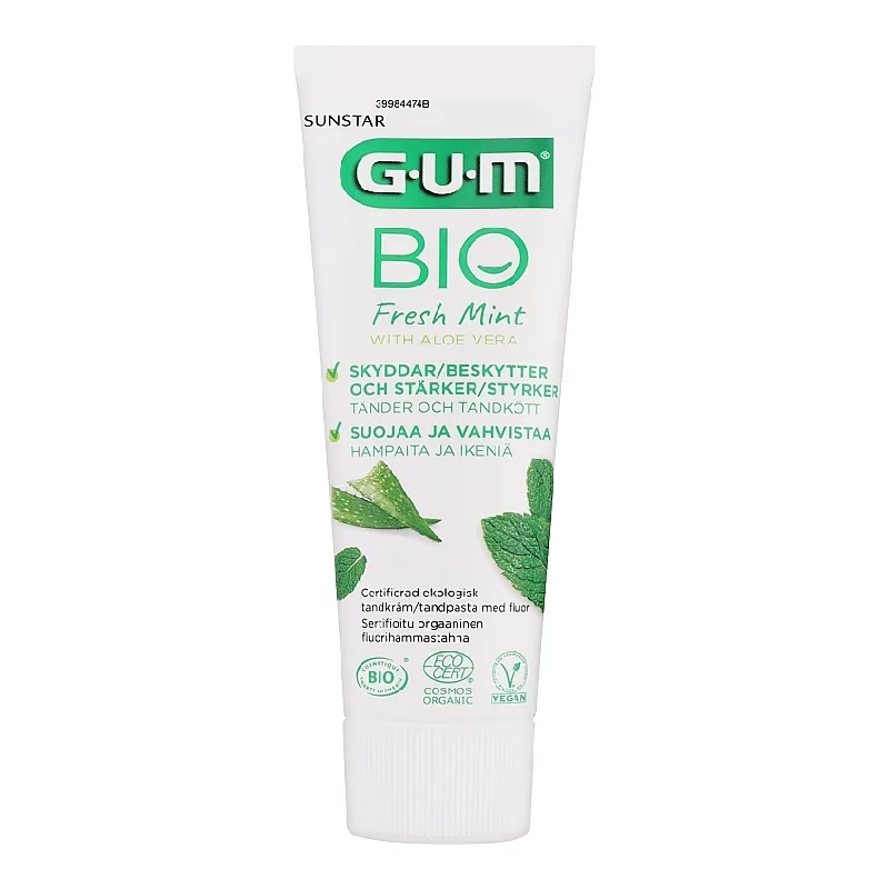Pasta de dinti Bio fresh mint cu Aloe, 75ml, Sunstar Gum — preț și oferte