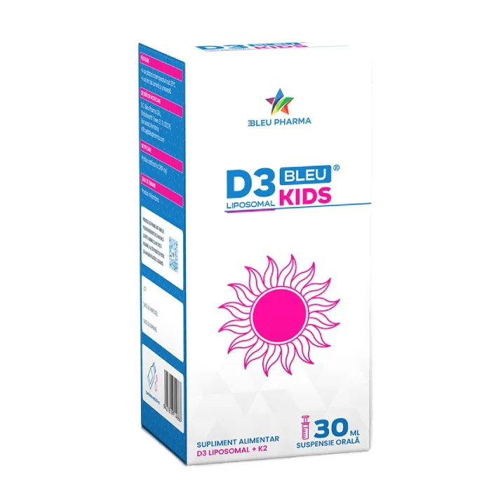 D3 Bleu Kids, 30 ml, Bleu Pharma — preț și oferte