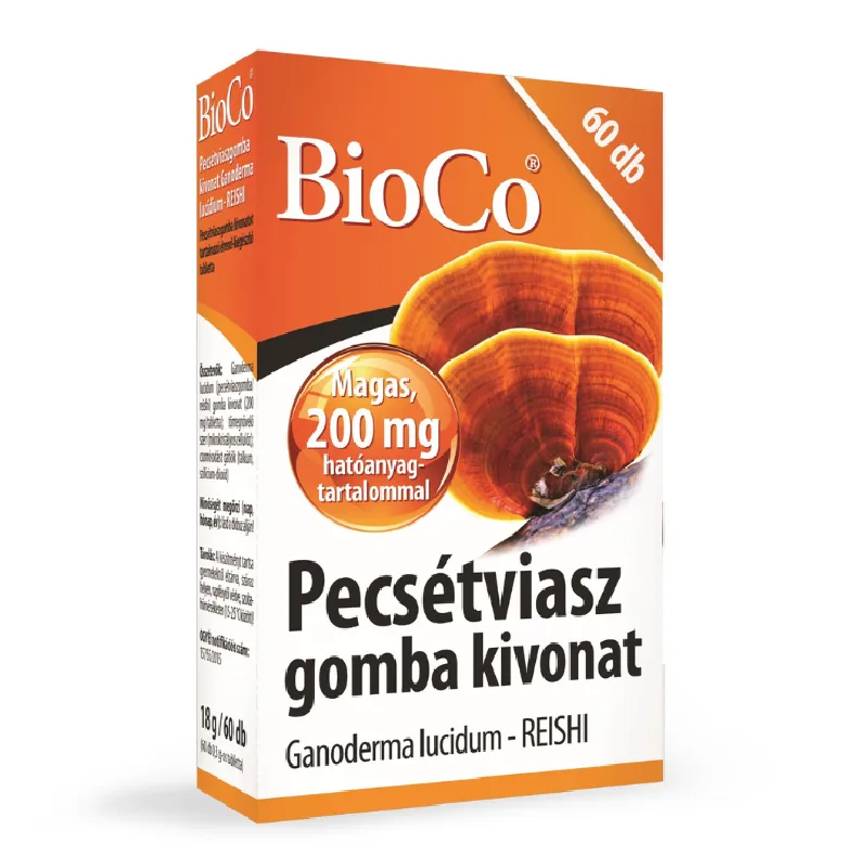 Extract de Reishi, 60 comprimate, BioCo — preț și oferte