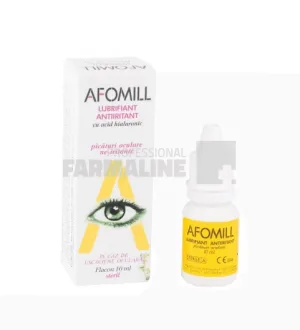 Afomill Lubrifiant-Antiiritant cu Acid Hialuronic 10 ml