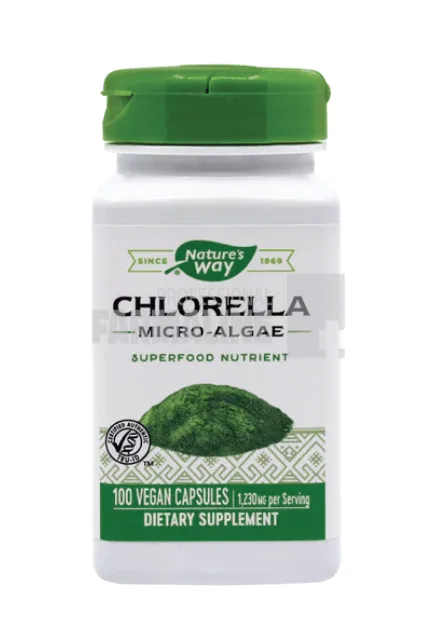 Chlorella Micro Algae 100 capsule SECOM — preț și oferte