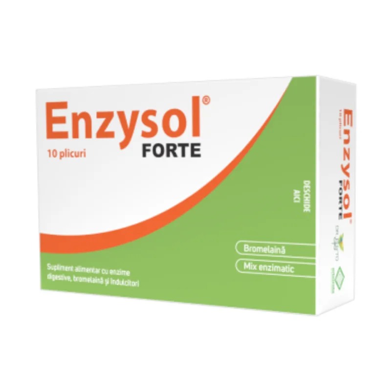 Enzysol Forte, 10 plicuri, Dr. Phyto — preț și oferte