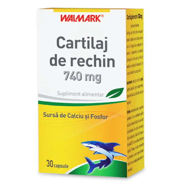 Plus Cartilaj de rechin 30 capsule WALMARK — preț și oferte