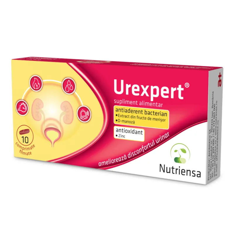 Urexpert, 10 comprimate, Antibiotice SA — preț și oferte