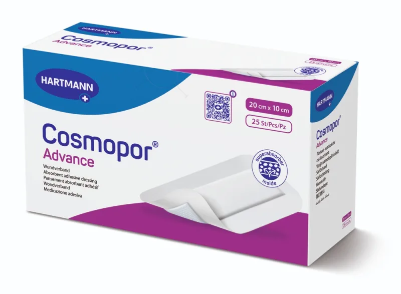 Hartmann Cosmopor Advance Plasture 20 cm x 10 cm 25 bucati — preț și oferte