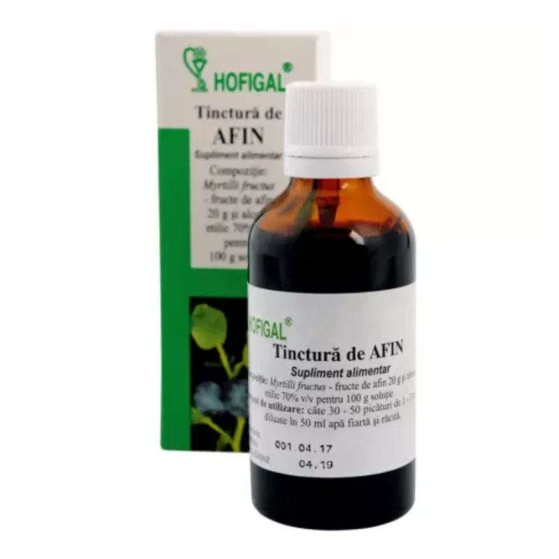 Tinctura de afin, 50 ml, Hofigal — preț și oferte
