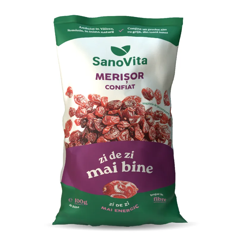 Merisor confiat, 100 g, Sanovita — preț și oferte