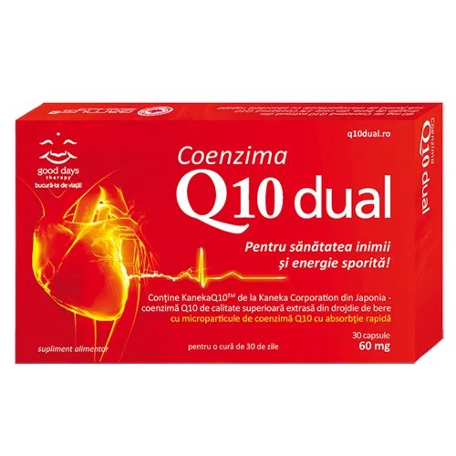 Biopol Coenzima Q10 Dual 60 mg 30 capsule — preț și oferte