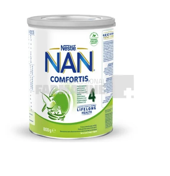 Nan 4 Comfortis 18+ luni 800 g NESTLE — preț și oferte