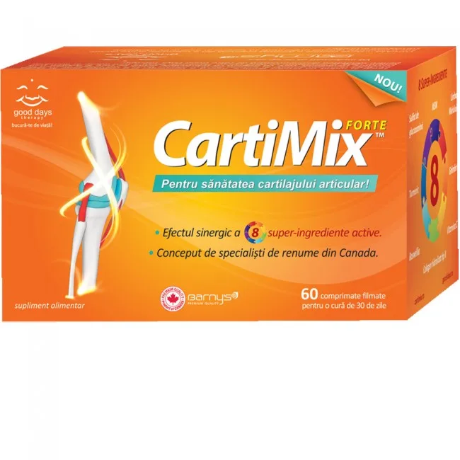 Cartimix Forte 60 comprimate BIOPOL — preț și oferte