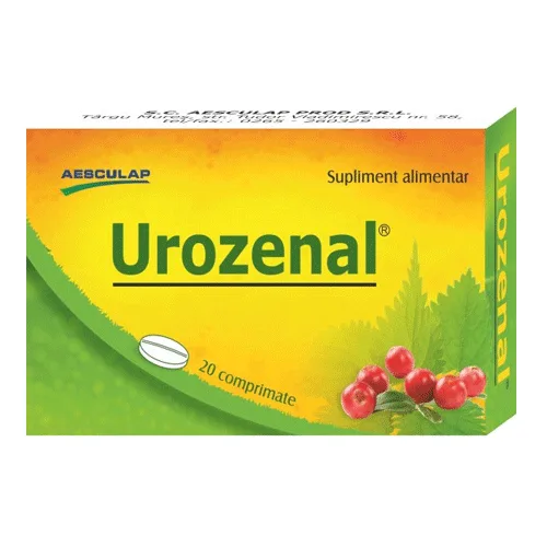 Urozenal 20 comprimate AESCULAP — preț și oferte