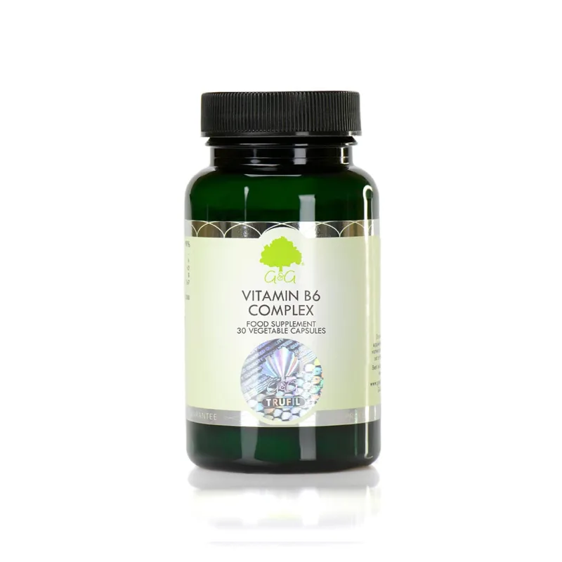 Vitamina B6 complex (P5P), 30 capsule G&G Vitamins — preț și oferte