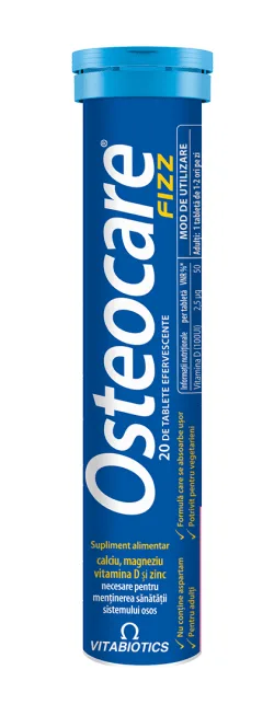 Osteocare Fizz efervescent 20 comprimate efervescente