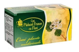 StefMar Ceai Paducel frunze si flori 20 plicuri
