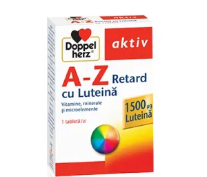 Doppelherz Aktiv A-Z Retard cu luteina 60 comprimate