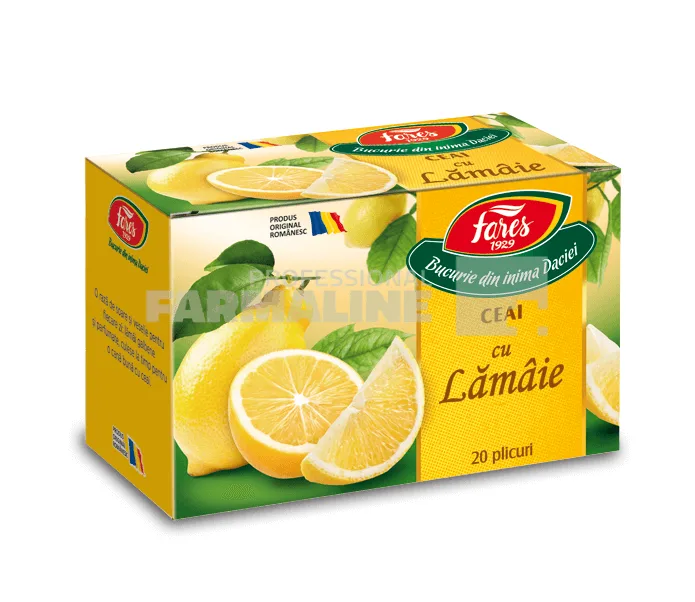 Fares Ceai Lamai Aromfruct 20 plicuri — preț și oferte