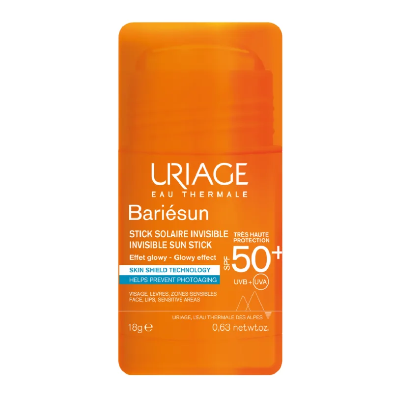 Stick pentru protectie solara SPF50 Bariesun invizibil, 18g, Uriage — preț și oferte