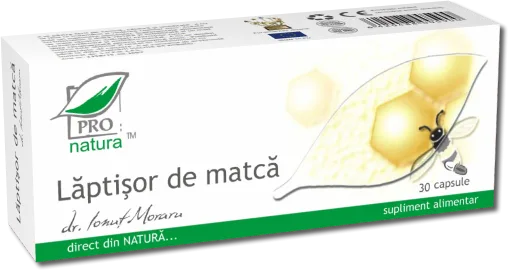 Pro-Natura Laptisor de matca 30 capsule — preț și oferte