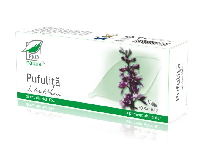 Pro- Natura Pufulita 30 capsule — preț și oferte